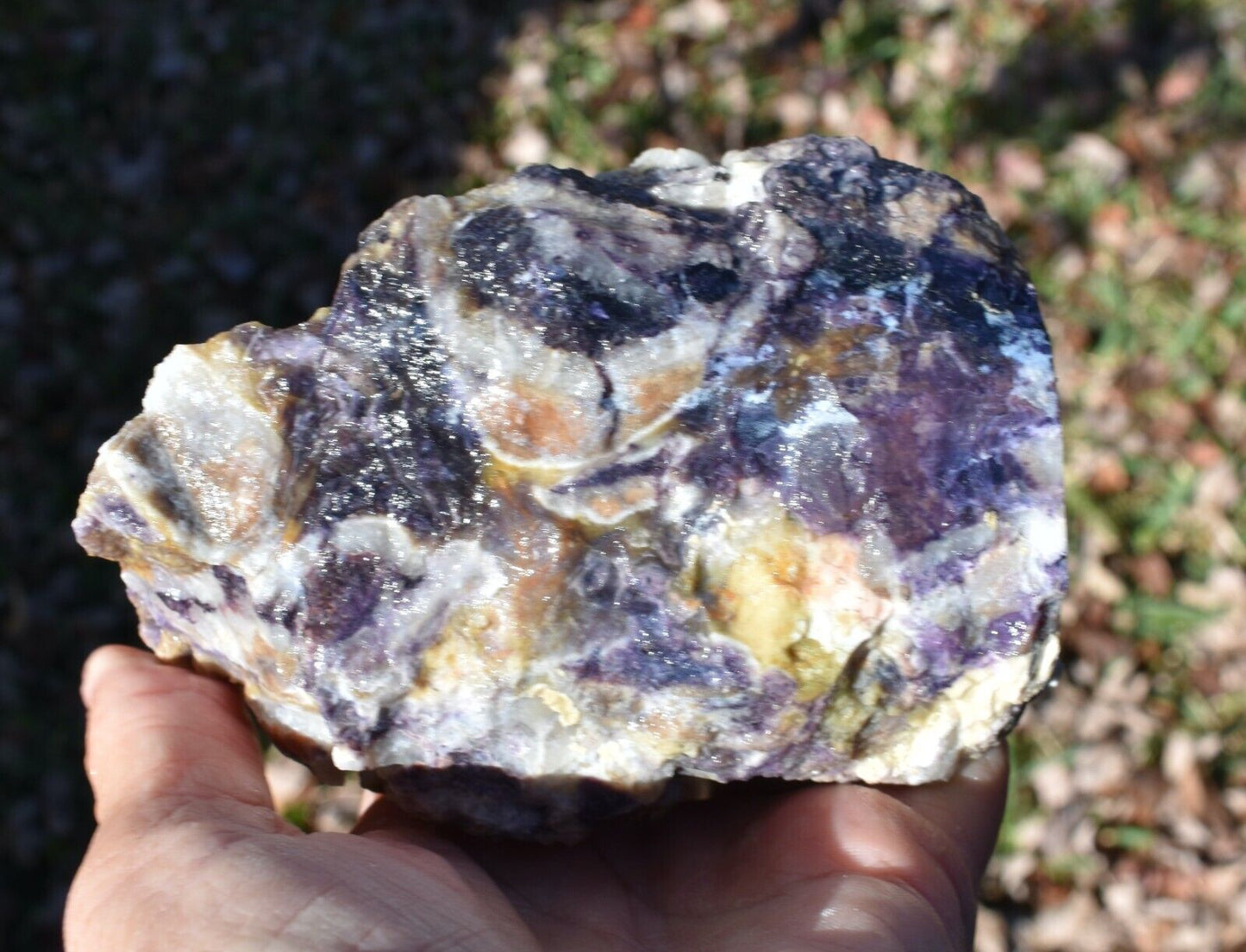 1.40 LB TIFFANY STONE ROUGH, BERTRANDITE, OPALIZED FLUORITE Utah (R-RTE)