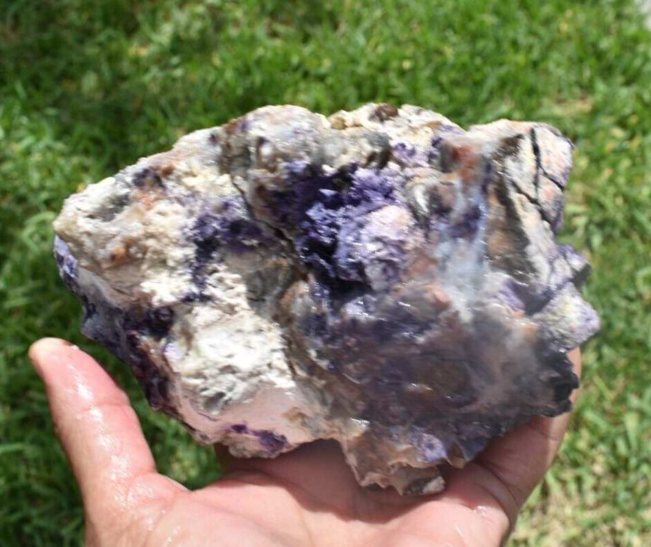 2.50 LB AAA Tiffany Stone (Utah) Rough lapidary Rock (S-FRE)