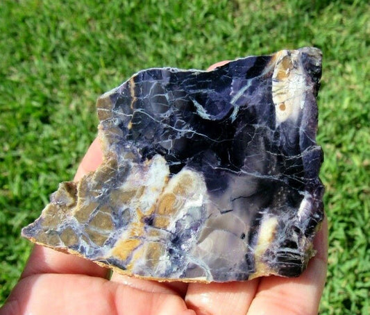 56 GM AAA PLUS Tiffany Stone Slab (Utah) Rough lapidary Rock (S-XB)