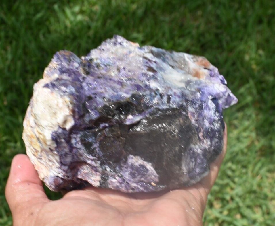 2.12 LB TIFFANY STONE ROUGH, OPALIZED FLUORITE Utah (R-TGT)