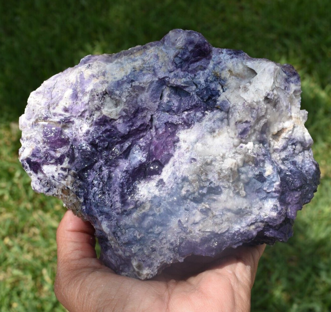 2.40 LB AAA TIFFANY STONE ROUGH, BERTRANDITE, OPALIZED FLUORITE Utah (R-DFG)