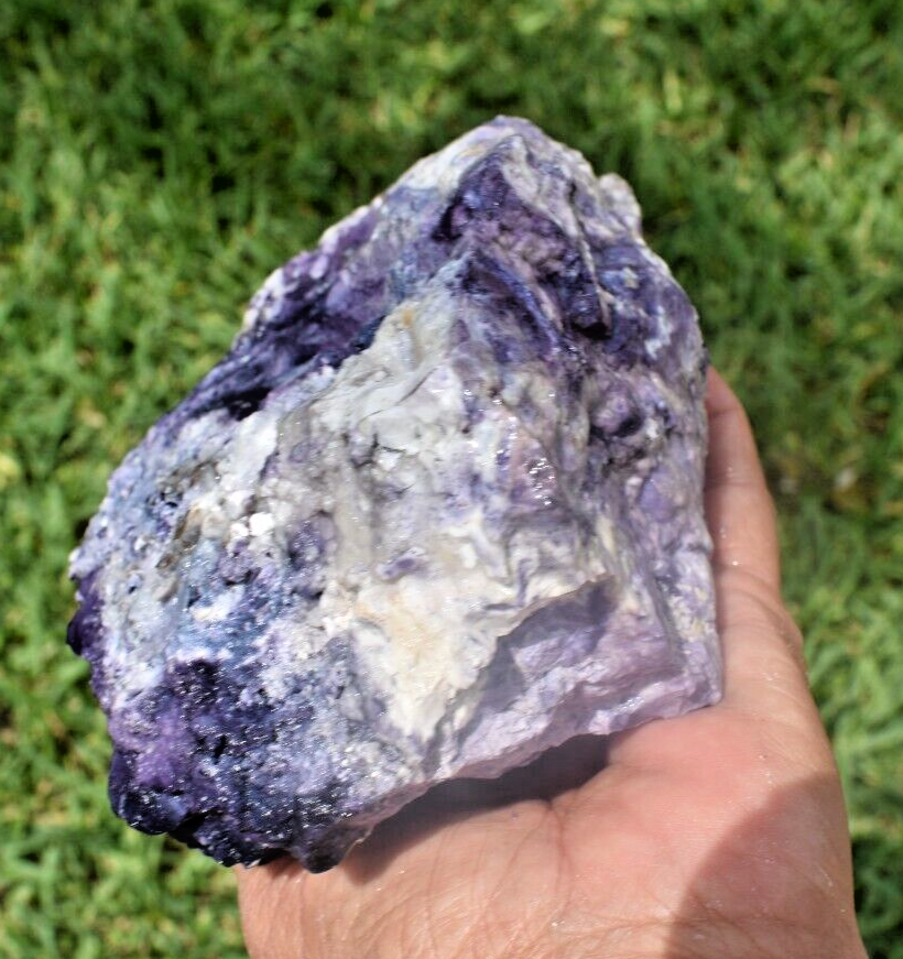 2.40 LB AAA TIFFANY STONE ROUGH, BERTRANDITE, OPALIZED FLUORITE Utah (R-DFG)