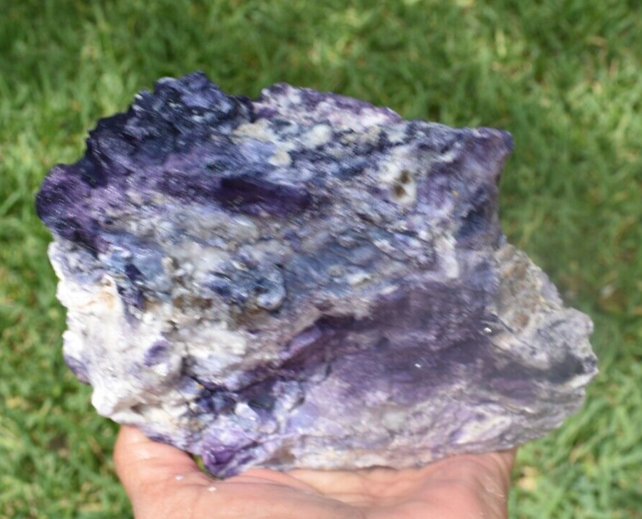 2.40 LB AAA TIFFANY STONE ROUGH, BERTRANDITE, OPALIZED FLUORITE Utah (R-DFG)