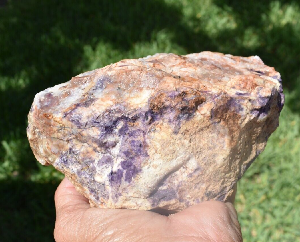 2.80 LB TIFFANY STONE ROUGH, BERTRANDITE, OPALIZED FLUORITE Utah (R-PPH)