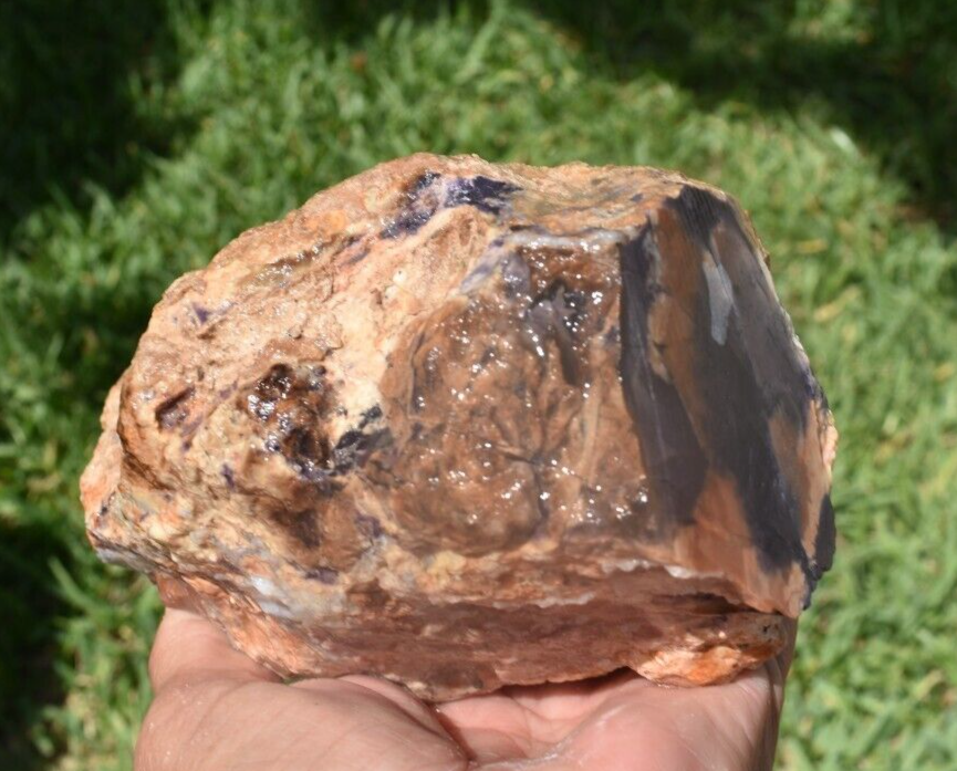 2.80 LB TIFFANY STONE ROUGH, BERTRANDITE, OPALIZED FLUORITE Utah (R-PPH)