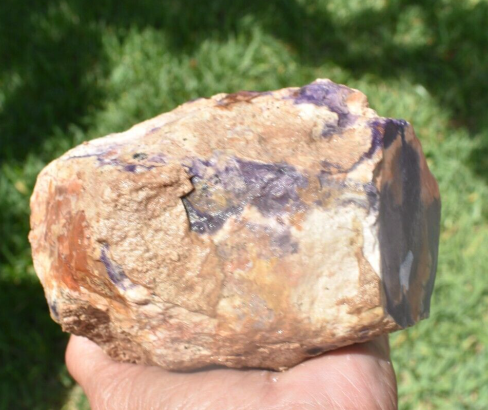 2.80 LB TIFFANY STONE ROUGH, BERTRANDITE, OPALIZED FLUORITE Utah (R-PPH)