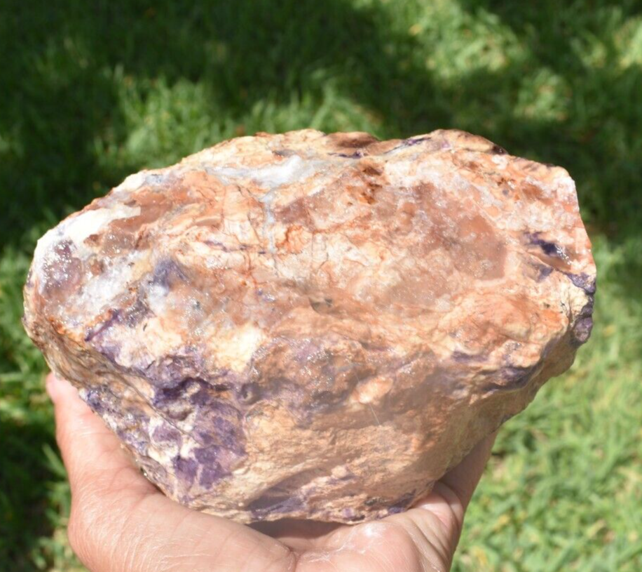 2.80 LB TIFFANY STONE ROUGH, BERTRANDITE, OPALIZED FLUORITE Utah (R-PPH)