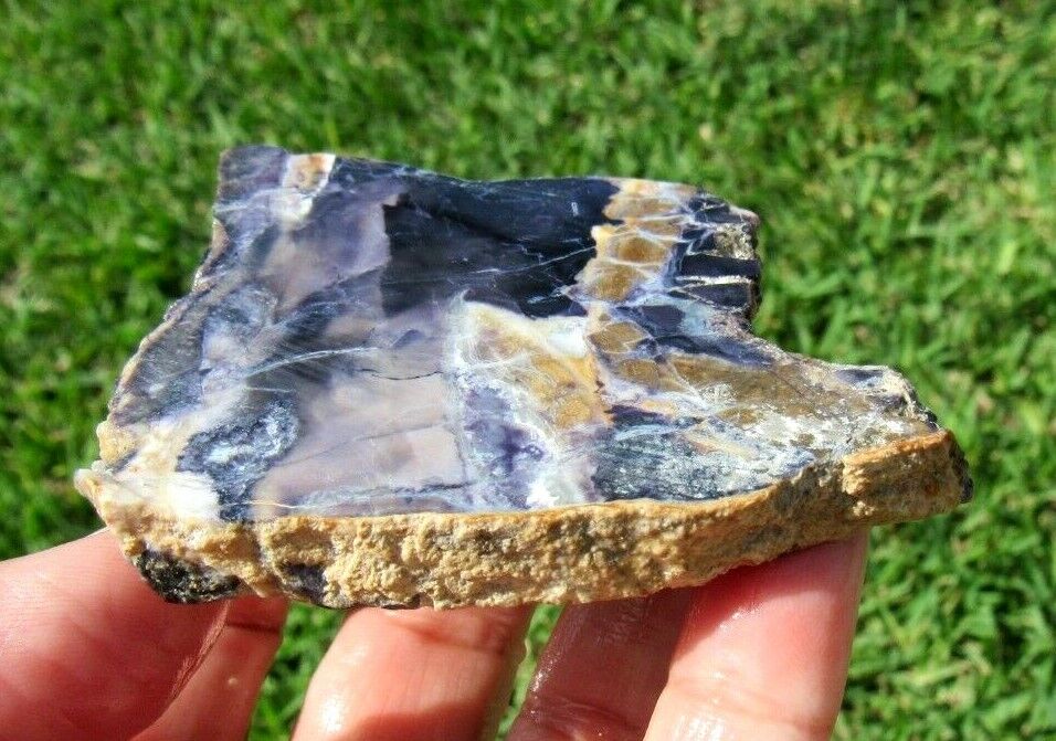 56 GM AAA PLUS Tiffany Stone Slab (Utah) Rough lapidary Rock (S-XB)