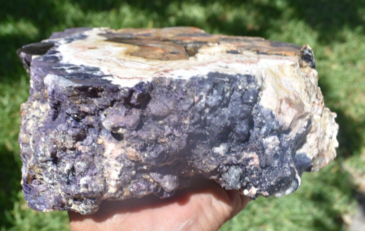 4.60 LB TIFFANY STONE ROUGH, BERTRANDITE, OPALIZED FLUORITE Utah (R-KJY)