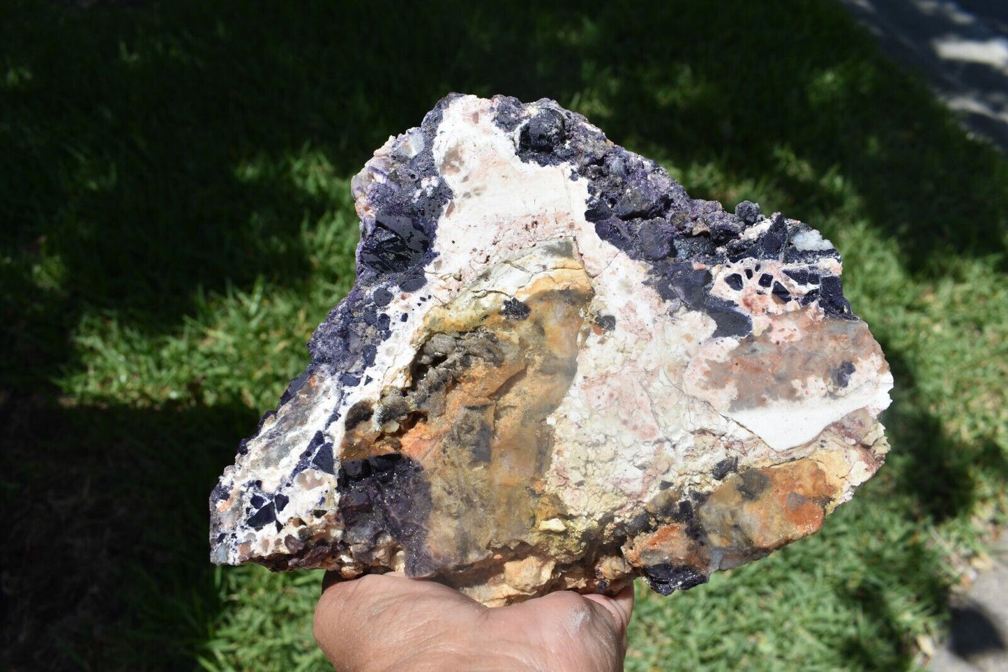 4.60 LB TIFFANY STONE ROUGH, BERTRANDITE, OPALIZED FLUORITE Utah (R-KJY)