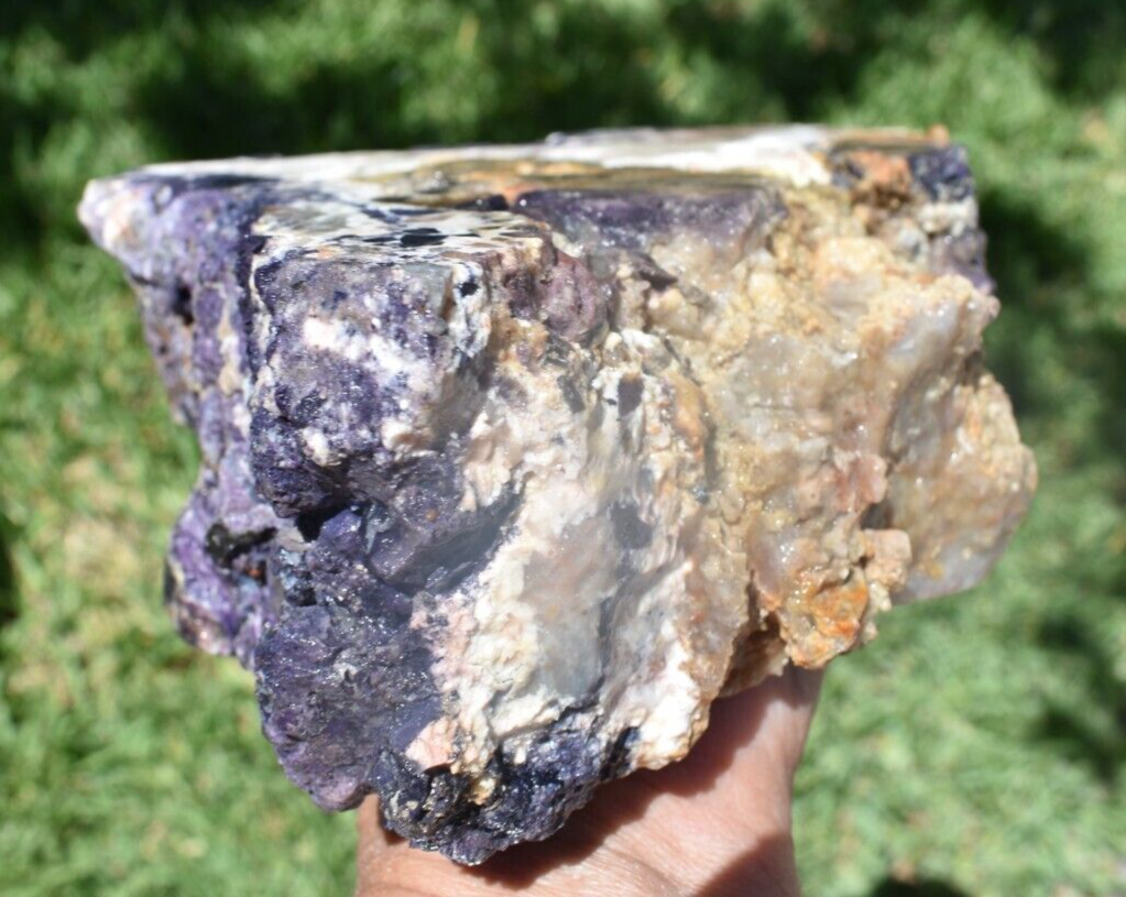 4.60 LB TIFFANY STONE ROUGH, BERTRANDITE, OPALIZED FLUORITE Utah (R-KJY)