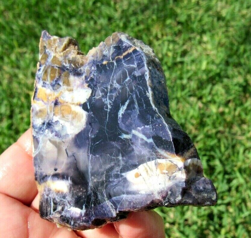 56 GM AAA PLUS Tiffany Stone Slab (Utah) Rough lapidary Rock (S-XB)