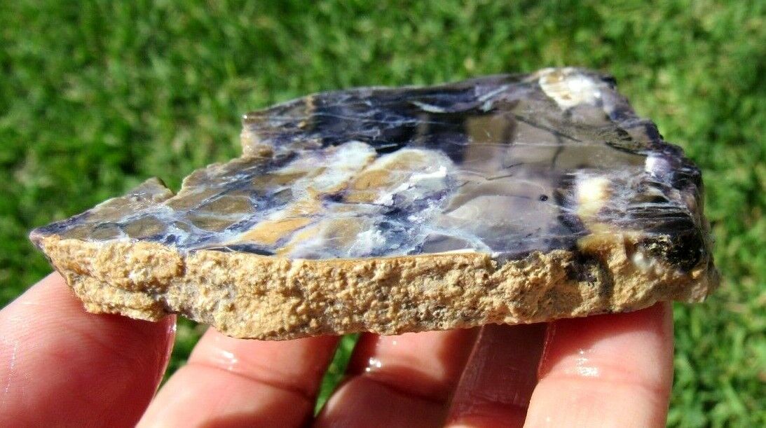 56 GM AAA PLUS Tiffany Stone Slab (Utah) Rough lapidary Rock (S-XB)