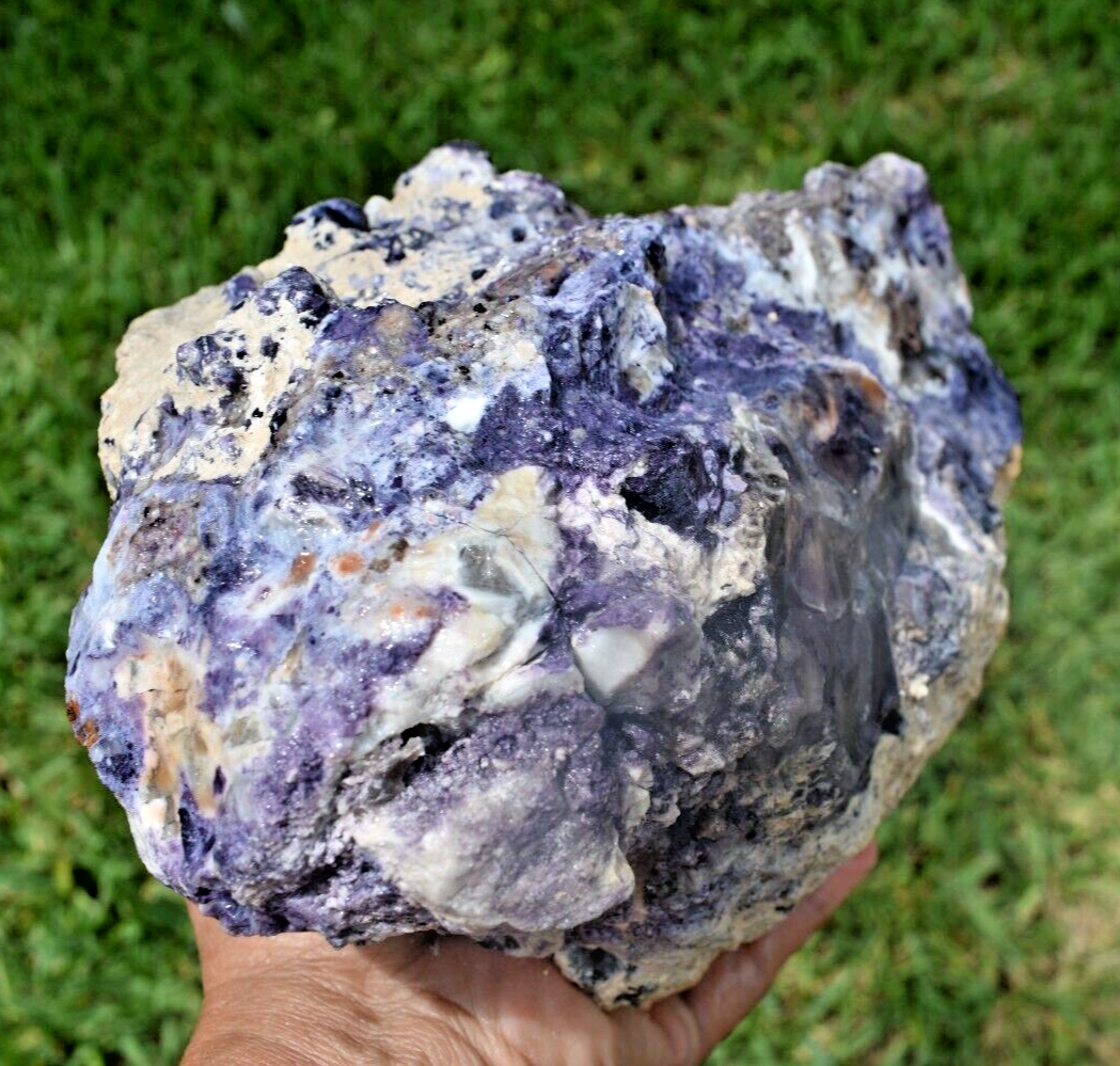 9.00 LB AAA TIFFANY STONE ROUGH, BERTRANDITE, OPALIZED FLUORITE Utah (R-REW)