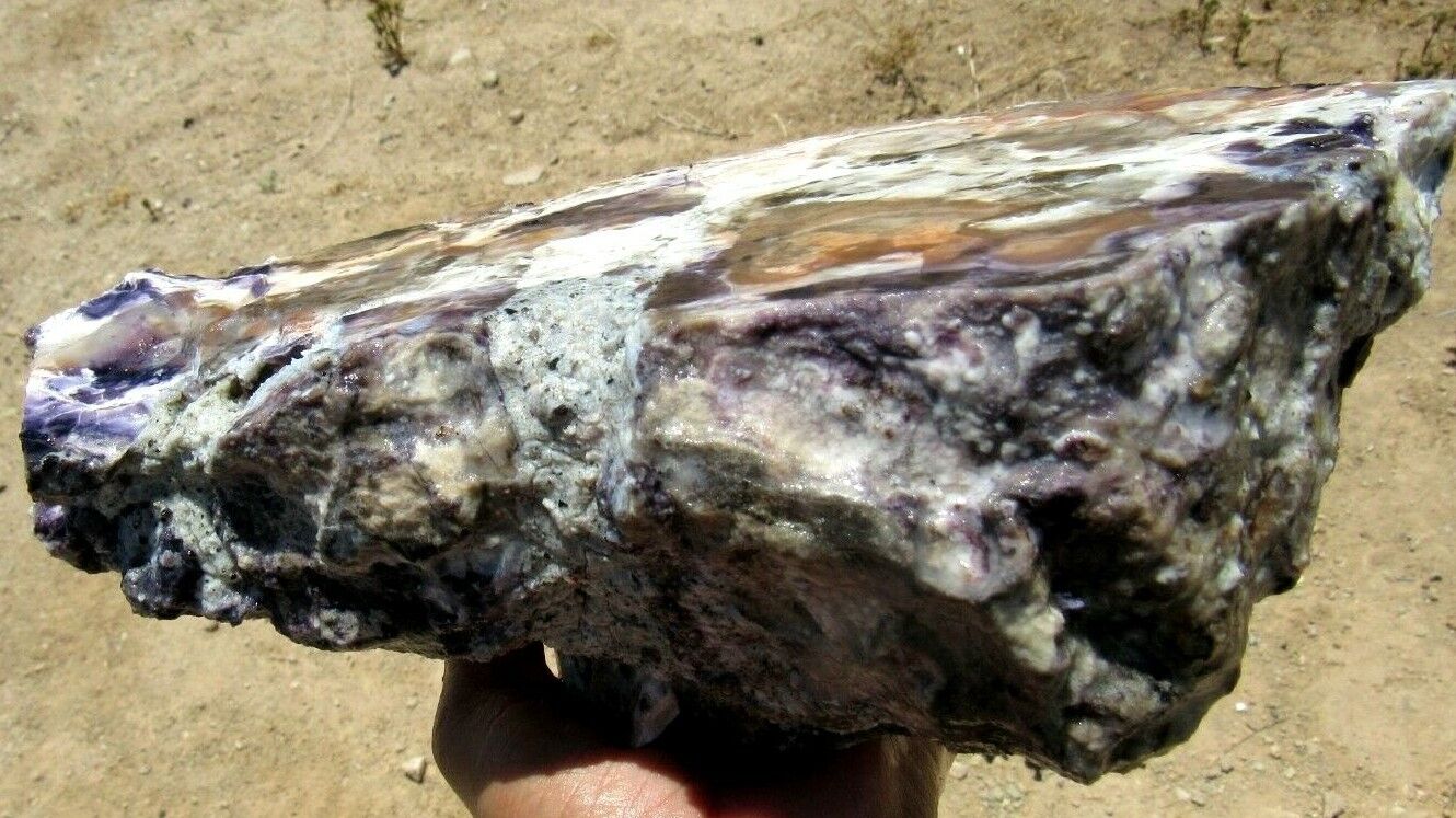 5.52 LB Tiffany Stone (Utah) Rough lapidary Rock (S-YK2)