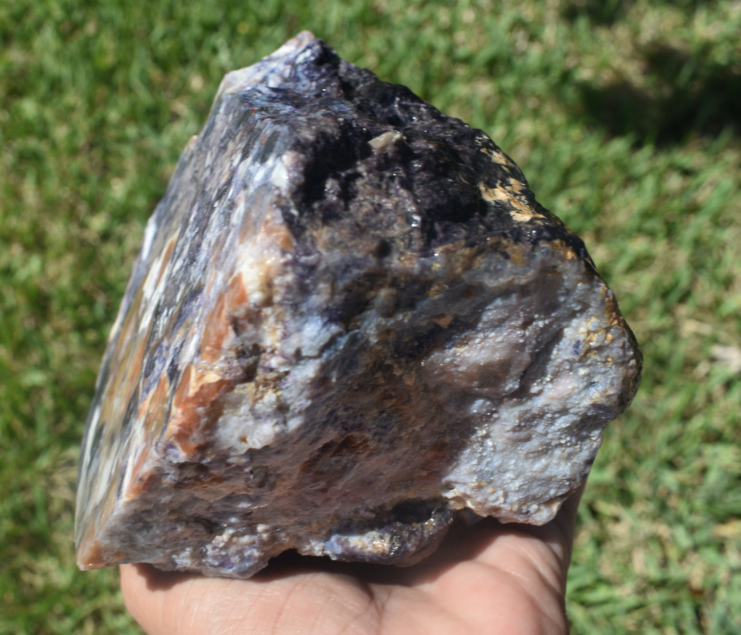 3.30 LB AAA TIFFANY STONE ROUGH, BERTRANDITE, OPALIZED FLUORITE  Utah (R-JHG)