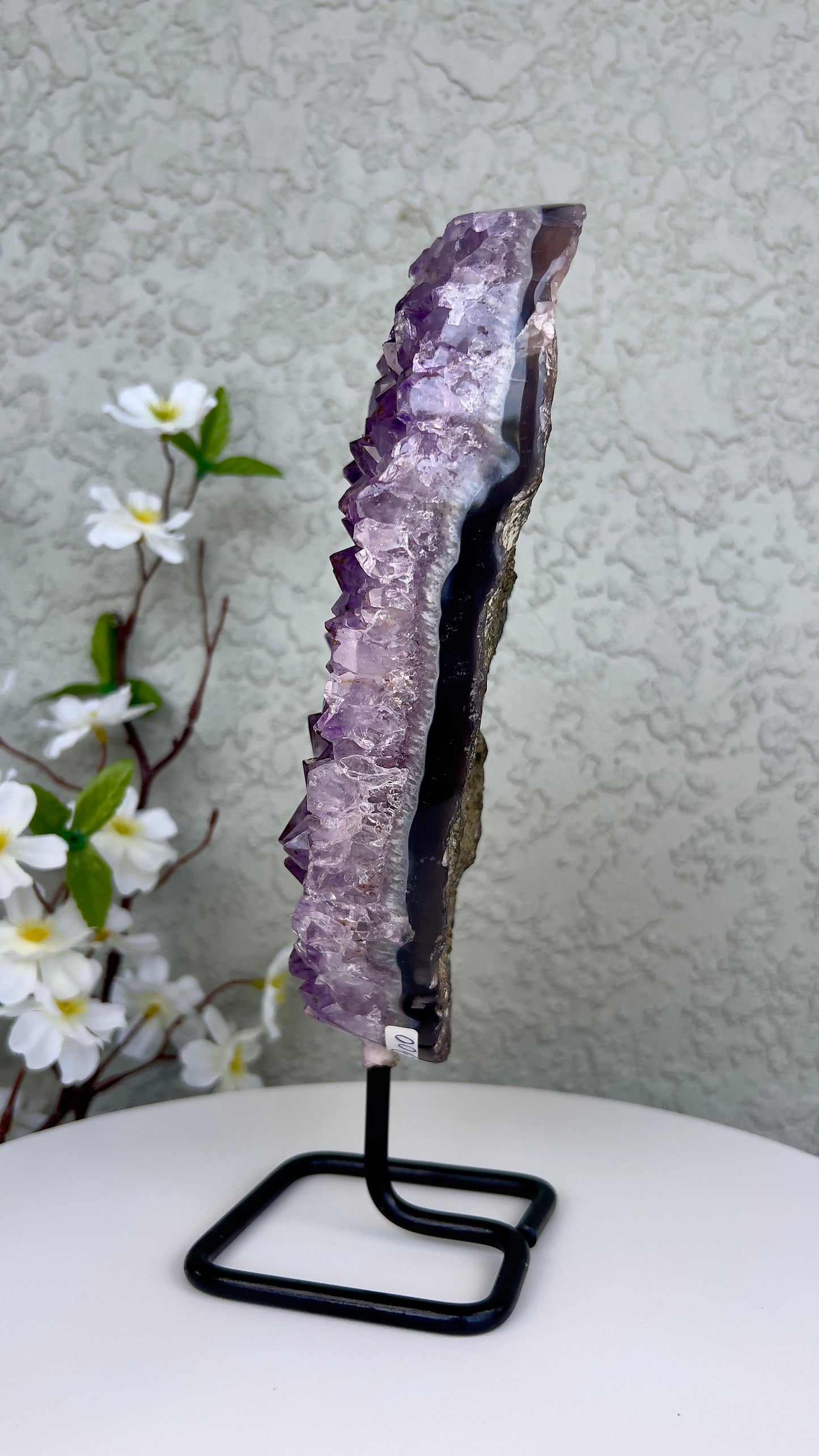 Natural Amethyst on Stand - A00013
