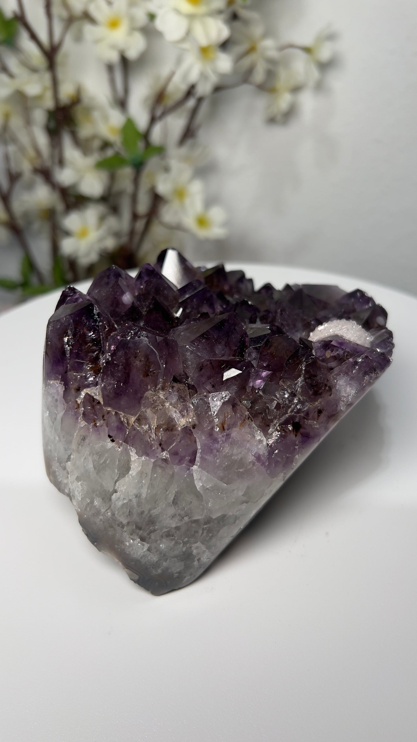 Natural Amethyst Cluster - A00026