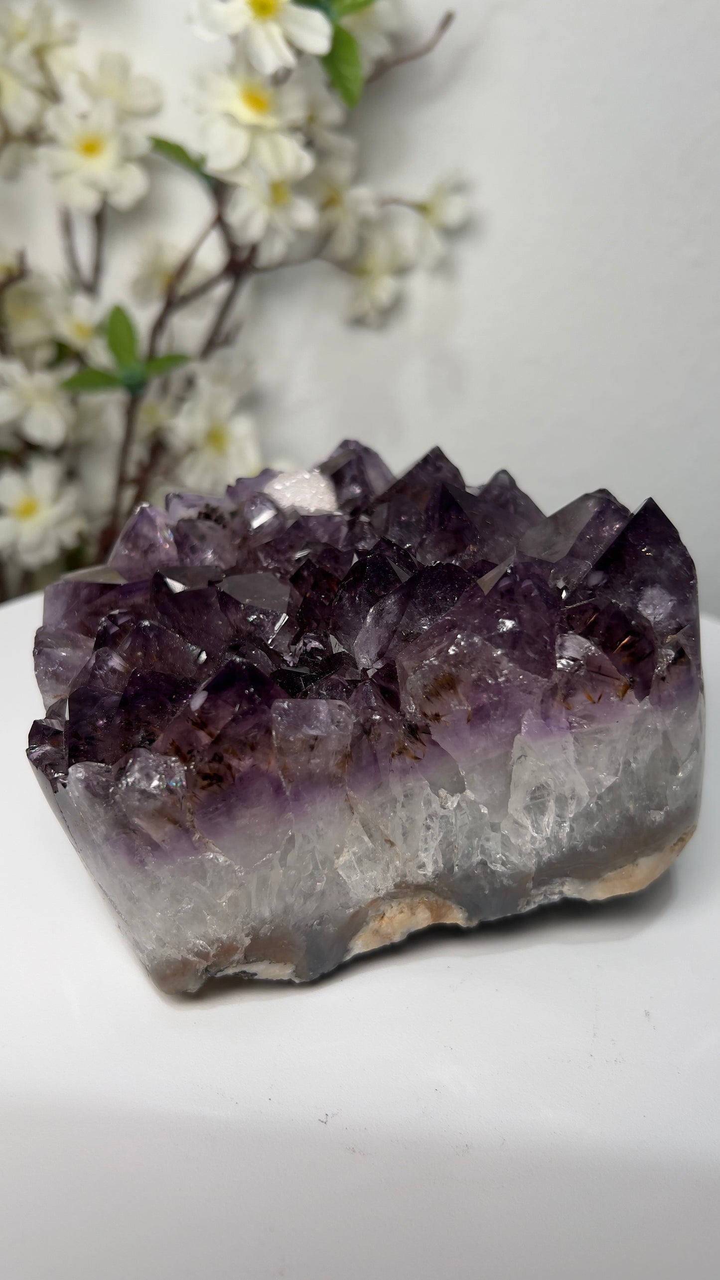 Natural Amethyst Cluster - A00026