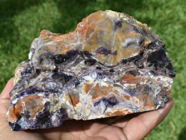 2.71 LB TIFFANY STONE ROUGH, BERTRANDITE, OPALIZED FLUORITE (R-BVC)