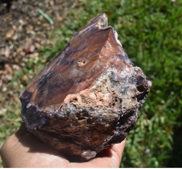 2.70 LB TIFFANY STONE ROUGH, BERTRANDITE, OPALIZED FLUORITE Utah (R-JHY)