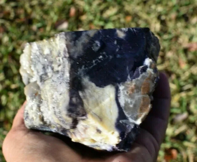 2.56 LB AAA OPALIZED FLUORITE TIFFANY STONE ROUGH, BERTRANDITE, (BJB)