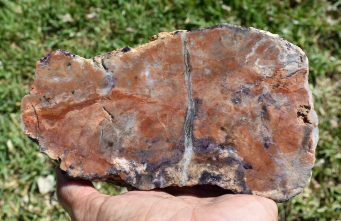 2.94 LB OPALIZED TIFFANY STONE ROUGH, Bertrandite, FLUORITE (DHG)