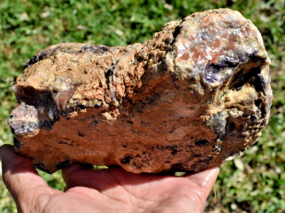 2.94 LB OPALIZED TIFFANY STONE ROUGH, Bertrandite, FLUORITE (DHG)