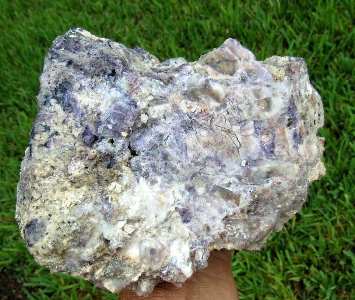 2.96 LB TIFFANY STONE ROUGH, BERTRANDITE, OPALIZED FLUORITE  Utah (R-BE)