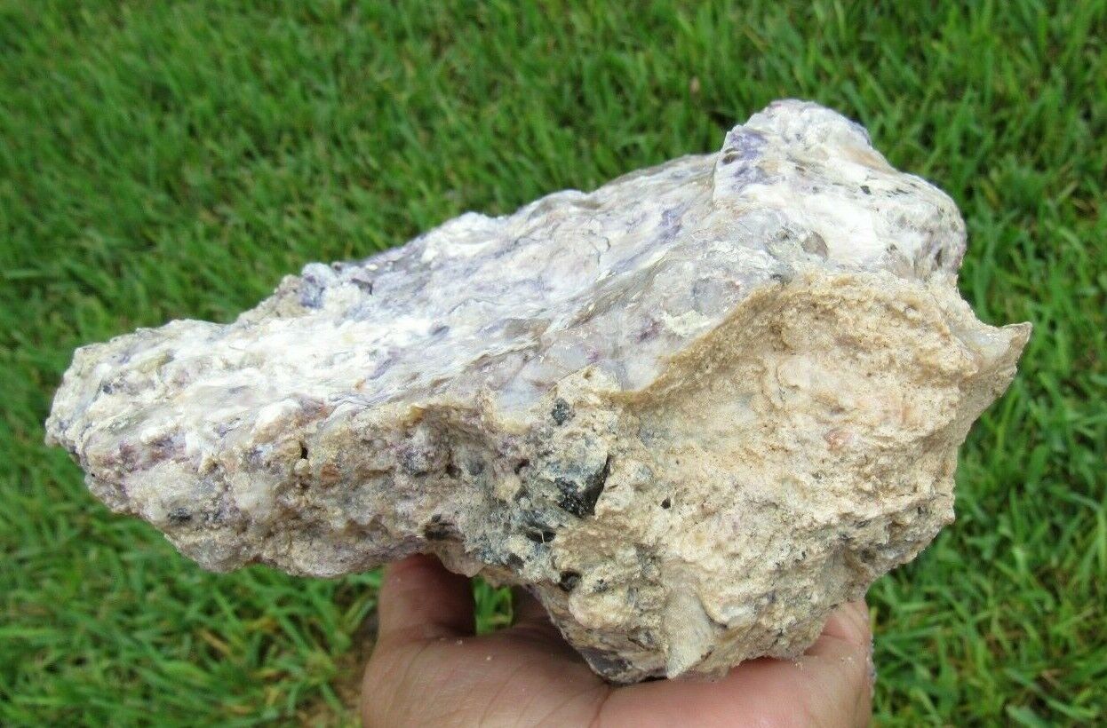 2.96 LB TIFFANY STONE ROUGH, BERTRANDITE, OPALIZED FLUORITE  Utah (R-BE)