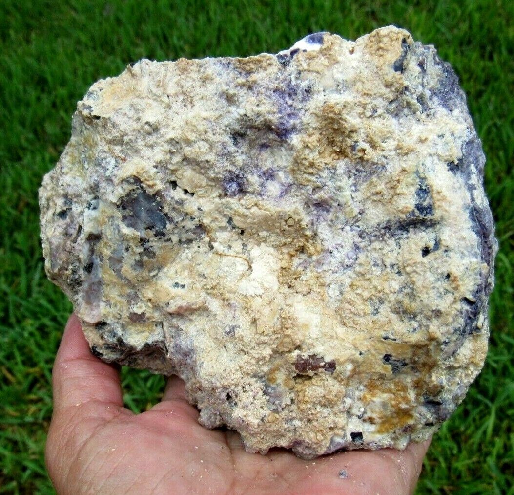 2.96 LB TIFFANY STONE ROUGH, BERTRANDITE, OPALIZED FLUORITE  Utah (R-BE)