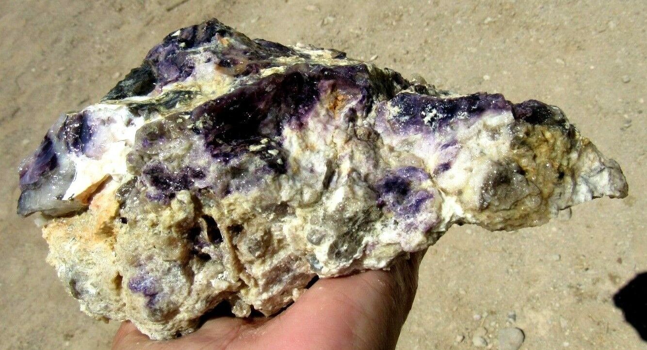 3.26 LB TIFFANY STONE ROUGH, BERTRANDITE, OPALIZED FLUORITE Utah (R-TB)